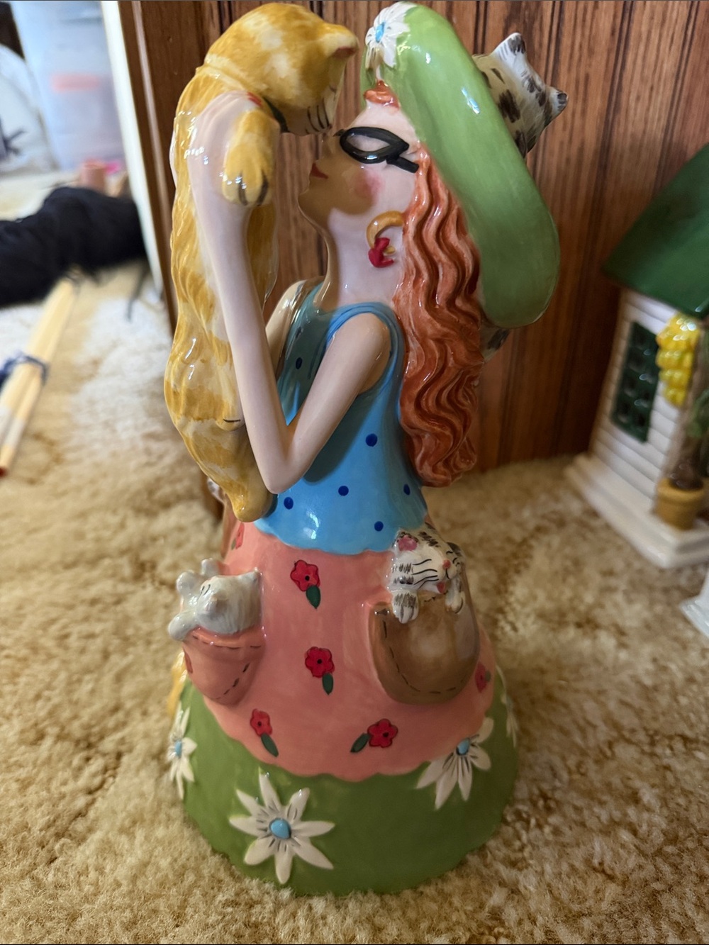 Blue Sky Clayworks Heather Goldminc Crazy Cat Lady